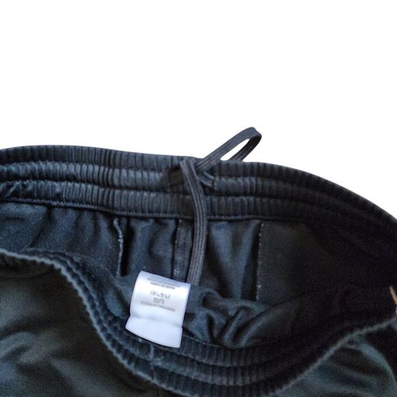 Adidas Boys Athletic Pants Size L 14/16 Gray White Striped Straight Leg Pockets - Picture 11 of 11